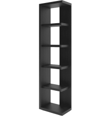 Стеллаж Riddle Brush черное дерево