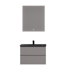 Мебель для ванной комнаты Sancos Snob R 70, doha soft, раковина CN7007MB