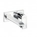 Hansgrohe Metris Настенный смеситель для раковины, однорычажный, излив: 23.7см., внешняя часть, цвет: хром. 31086000