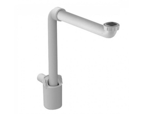 Duravit Сифон экономичный для мебели, 1 1/4, материал: пластик, цвет: белый. 0050760000 Duravit Сифон экономичный для мебели, 1 1/4, материал: пластик, цвет: белый. 0050760000