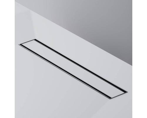 W02SC-U11-050-04BM Трап для душа линейный, универсальный затвор Tile, 50 см W02SC-U11-050-04BM Трап для душа линейный, универсальный затвор Tile, 50 см