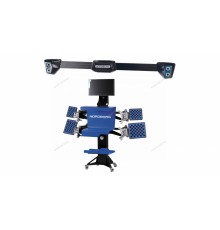 Стенд сход-развал 3D четырехкамерный настенный NORDBERG C804-C_синий