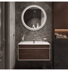 Мебель для ванной комнаты STWORKI Вестервик 80 орех каньон