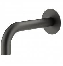 Plumberia Selection IXO Излив для ванны, настенный, длина: 21см., цвет: графит. SPT0060GR