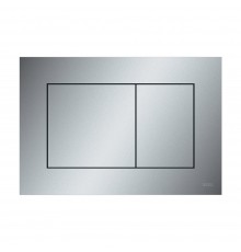 TECEnow 9240402 Панель смыва, 2 объёма, 220х150х5 мм, хром матовый 9240402