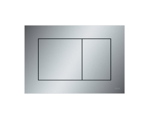 TECEnow 9240402 Панель смыва, 2 объёма, 220х150х5 мм, хром матовый 9240402