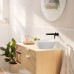 Hansgrohe Rebris S Смеситель для раковины, настенный, цвет: черный матовый. 13622180, 72528670
