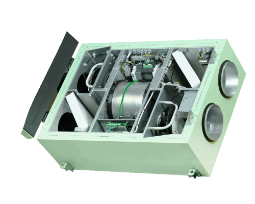Подвесная приточно-вытяжная установка с роторным рекуператором Ecoclima Pro Vent ECT PF-R 1350-E3.0-R-5 Подвесная приточно-вытяжная установка с роторным рекуператором Ecoclima Pro Vent ECT PF-R 1350-E3.0-R-5