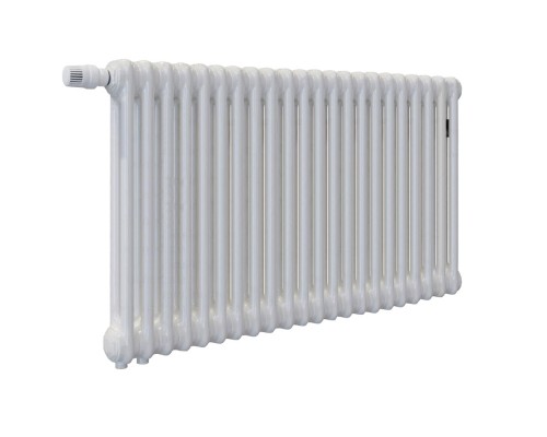 Трубчатый радиатор Arbonia 2057V, 22 секции, нижнее подключение(с вентилем) без накладок 2057/22 RAL 9016 № 69 твв