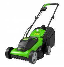 Газонокосилка аккумуляторная Greenworks G24LM33K2 (АКБ 2 А.ч; ЗУ)