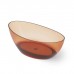 Dea Design Elegant Ванна 180x90x62см., отдельностоящая, Glasstek, прозрачная смола, цвет: Sunset R1. DD8643 1800 R1