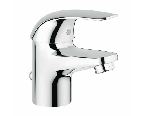 Grohe 23 262 000 Euroeco Смеситель для раковины 61 мм, со сливным гарнитуром 23262000Gr