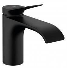Hansgrohe Vivenis Смеситель для раковины, на 1 отв., цвет: черный матовый. 75012670