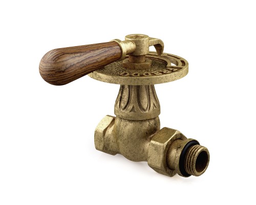 Вентиль SR Rubinetterie Belle Epoque 1/2” на подачу прямой, ручной регулировки, цвет бронза 0311-1500Z000
