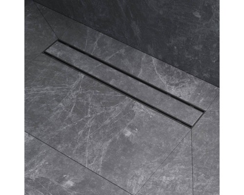 W02SC-U11-050-04BM Трап для душа линейный, универсальный затвор Tile, 50 см W02SC-U11-050-04BM Трап для душа линейный, универсальный затвор Tile, 50 см
