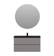 Мебель для ванной комнаты Sancos Snob R 90, doha soft, раковина CN7002MB