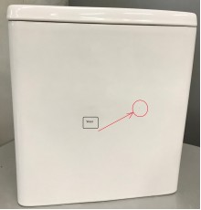 SaleAQM1102 Бачок для напольного унитаза Aquame с арматурой GEBERIT. 345x140x390мм SaleAQM1102_179