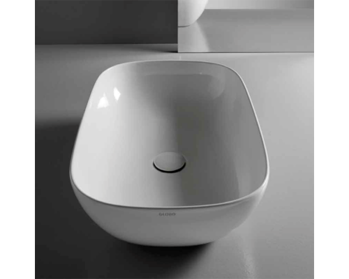 Globo T-Edge Раковина-чаша 60х41х16 см, без отв., на столешницу, цвет: белый. FI024BI,  B6R60.BI*0
