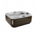 Jacuzzi J315 Минибассейн 193х168х81см, отдельностоящий, без стерео-системы, панель Modern Hardwood, цвет акрила: Platinum. ZA12ZD0EW4T