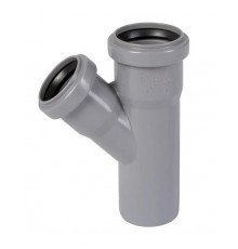 Тройник для внутренней канализации Ostendorf HTEA 50/40*45°. 112210