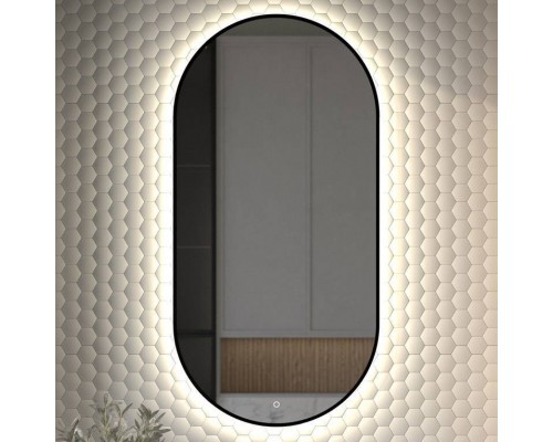 Зеркало Defesto Aura DF 2926S 60x120, с нейтральной подсветкой