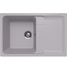 Мойка кухонная Ulgran Quartz Gerda 780 платина