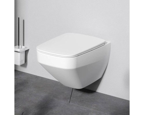 C50A1700MWSC Унитаз подвесной FlashClean с сиденьем микролифт, матовый C50A1700MWSC Унитаз подвесной FlashClean с сиденьем микролифт, матовый