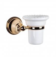 TW Harmony 109 Стакан подвесной, керамический (белый), цвет: золото. TWHA109oro