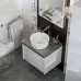 Kerama Marazzi Circo Раковина 36х36х13.5см., накладная, без отв., без перелива, цвет: белый глянцевый. CI.wb.36