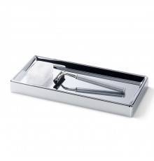 Decor Walther Classic DW 345 Бокс универсальный 25x12x2см, настольный, цвет: хром. 0817900