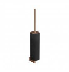 Gessi Origini Туалетный ершик, подвесной, цвет: черный/Copper Brushed PVD. 66420#708