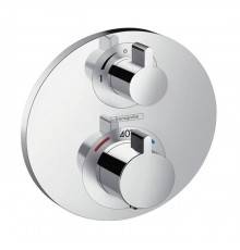 Hansgrohe Ecostat S Термостатический смеситель на 2 потребителя, внешняя часть, цвет: хром. 15758000