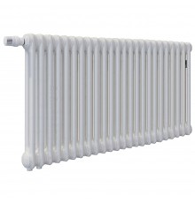 Трубчатый радиатор Arbonia 2057V, 24 секции, нижнее подключение(с вентилем) без накладок 2057/24 RAL 9016 № 69 твв