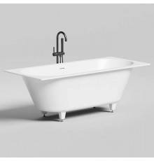 Salini Ornella Axis 180 Kit Встраиваемая ванна 180х80х60см, прямоугольная, материал: S-Stone, донный клапан UpDown, слив-перелив, цвет: белый матовый. 103521M