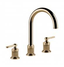 Gessi Venti20 Смеситель для раковины, на 3 отв., излив 17.2см., цвет: Warm Bronze PVD. 65016#735