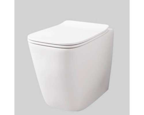 Artceram A16 Унитаз напольный 36х52 см, турбо смыв the.reel, saniglaze, цвет: белый глянцевый. ASV007 01 00