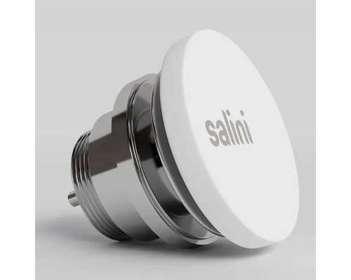 Salini D604 Донный клапан для раковины, фиксированный, S-Stone, цвет: белый матовый. 166302M Salini D604 Донный клапан для раковины, фиксированный, S-Stone, цвет: белый матовый. 166302M