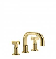 Gessi Inciso Смеситель для раковины на 3 отв., цвет: золото. 58112#246