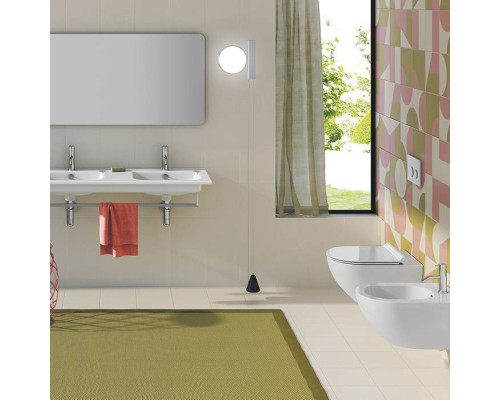 Catalano Italy Раковина двойная 125х50см, без отв., цвет: белый глянцевый. 0721270001