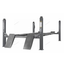 Подъемник четырехстоечный 5 т, без траверсы, для сход-развала, механическое снятие, серый NORDBERG 4