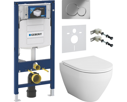 Комплект Унитаз подвесной AM.PM Spirit V2.0 с микролифтом + Инсталляция Geberit Duofix UP 320 111.300.00.5 + Кнопка Sigma 01 115.770.21.5 хром + Шумоизоляция 156.050.00.1 + Крепления 111.815.00.1 к стене Комплект Унитаз подвесной AM.PM Spirit V2.0 с микролифтом + Инсталляция Geberit Duofix UP 320 111.300.00.5 + Кнопка Sigma 01 115.770.21.5 хром + Шумоизоляция 156.050.00.1 + Крепления 111.815.00.1 к стене