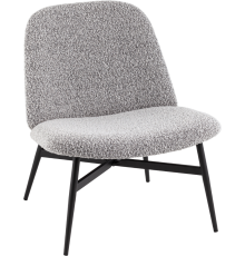 Кресло Stool Group Ease лаунж серое