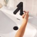 Hansgrohe Rebris S Смеситель для раковины, 1 отв., с донным клапаном, цвет: черный матовый. 72517670