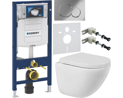 Комплект Унитаз подвесной BelBagno Amanda BB051CHR безободковый + Крышка Norma BB865SC с микролифтом + Инсталляция Geberit Duofix UP 320 111.300.00.5 + Кнопка Sigma 01 115.770.21.5 хром + Крепления 111.815.00.1 к стене + Шумоизоляция 156.050.00.1 Комплект Унитаз подвесной BelBagno Amanda BB051CHR безободковый + Крышка Norma BB865SC с микролифтом + Инсталляция Geberit Duofix UP 320 111.300.00.5 + Кнопка Sigma 01 115.770.21.5 хром + Крепления 111.815.00.1 к стене + Шумоизоляция 156.050.00.1