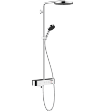 HG 24 230 000 Pulsify S Душевая система для ванны, с терм., Ø260/105 мм, 1/3 режима