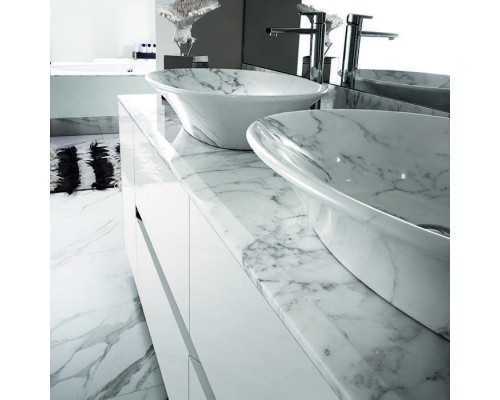 VITAGE milldue edition FOUR SEASONS Комплект мебели с тумбой под раковину, раковиной LIONE, зеркалом QUEBEC, 216 см, подвесной, цвет: глянцевый белый / Calacatta vagli. 3511.141, 3517.141.SX, 3517.141.DX, 3496.141.SX, 3496.141.DX, 4354.216.C22.2, 30 VITAGE milldue edition FOUR SEASONS Комплект мебели с тумбой под раковину, раковиной LIONE, зеркалом QUEBEC, 216 см, подвесной, цвет: глянцевый белый / Calacatta vagli. 3511.141, 3517.141.SX, 3517.141.DX, 3496.141.SX, 3496.141.DX, 4354.216.C22.2, 30