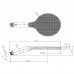 Bossini Apice Ручной душ Oslash;140 мм., цвет: черный матовый. B00900.073