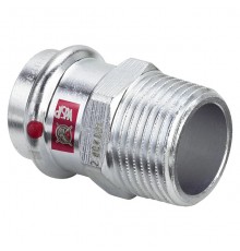 Переходник Viega Prestabo нелегированная сталь 1/2 х15 мм. 559007
