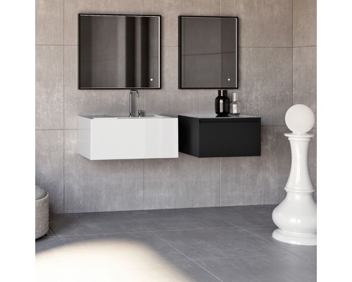 Kerasan Kanaal Раковина подвесная, 80х46,5см., с 1 отв., цвет: белый глянцевый. 574101*1