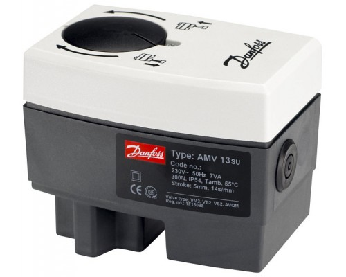 Электропривод Danfoss AME 13 SU 24В 14с/мм 5,5мм 300Н. 082H3044